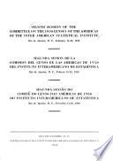 Second Session of the Committee of the Americas ...