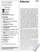 Secondary Education Journal