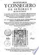 SECRETARIO Y CONSEGERO DE SEÑORES Y MINISTROS