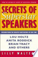 Secrets of Superstar Speakers