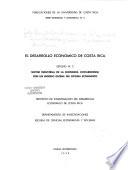 Sector industrial de la economia costarricense con un modelo global del sistema economico