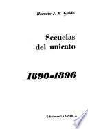 Secuelas del unicato, 1890-1896