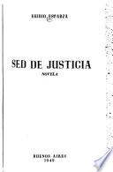 Sed de justicia