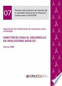 Seguimiento de la Declaración de Compromiso Sobre El VIH/SIDA