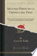 Segunda Parte de la Crónica del Perú
