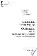 Segundo informe de gobierno del C. Lic. Rodolfo Brena Torres