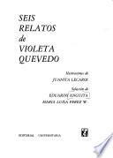 Seis relatos de Violeta Quevedo
