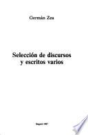 Selección de discursos y escritos varios