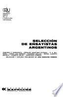 Selección de ensayistas argentinos