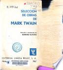 Selección de obras de Mark Twain