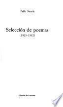 Selección de poemas