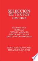 Selección de textos 2023-2024