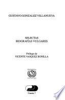 Selectas biografías vulgares