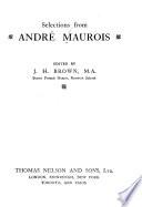 Selections from André Maurois