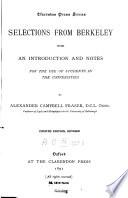 Selections from Berkeley George