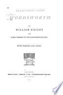 Selections from Wordsworth