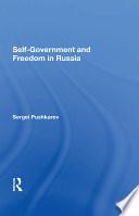 Self-government And Freedom In Russia