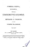 “El” refranero general español, parte recopilado, y parte compuesto