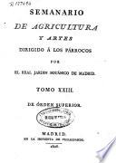 Semanario de Agricultura y Artes