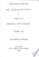 Semanario de agricultura y artes