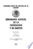Semanario judicial de la Federación y su gaceta