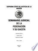 Semanario judicial de la Federación y su gaceta