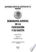 Semanario judicial de la Federación y su gaceta