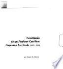 Semblanza de un profesor católico