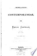 Semblanzas contemporaneas