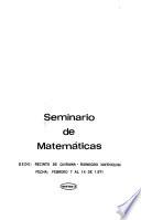 Seminario de Matemáticas