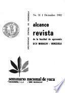 Seminario Nacional de Yuca, diciembre 1-2 y 3, 1980, Maracay