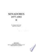 Senadores, 1977-1993