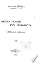 Sensaciones del momento (articulos de actualidad)