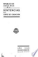 Sentencias de la Corte de Casación