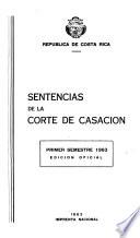 Sentencias de la Corte de Casación