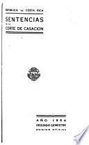 Sentencias de la Corte de Casación