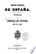Sentencias del Consejo de estado