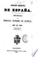 Sentencias del Tribunal Supremo de Justicia