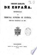 Sentencias del Tribunal Supremo de Justicia