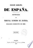 Sentencias del Tribunal Supremo de justicia