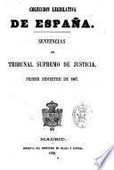 Sentencias del Tribunal Supremo de justicia
