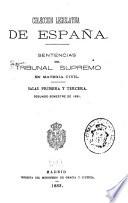 Sentencias del Tribunal Supremo en materia civil