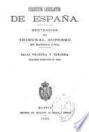 Sentencias del Tribunal Supremo en materia civil