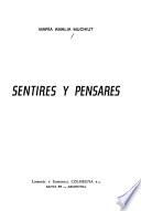 Sentires y pensares