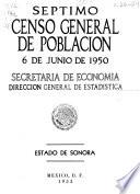 Séptimo censo general de población, 6 de junio de 1950