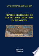 Séptimo centenario de los estudios orientales en Salamanca