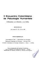 Serie memorias de eventos científicos colombianos