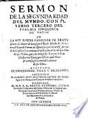 Sermon de la segunda edad del mundo