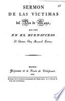 Sermón de las víctimas del Dos de Mayo ...