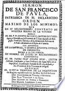 Sermon de San Francisco de Paula